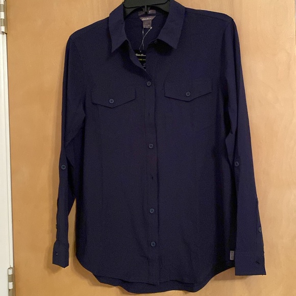 Eddie Bauer NWT Women’s Departure Blouse - Size Small - Picture 2 of 7